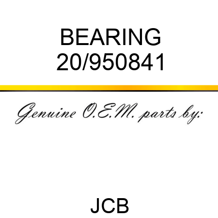 BEARING 20/950841