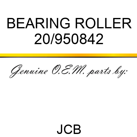 BEARING ROLLER 20/950842