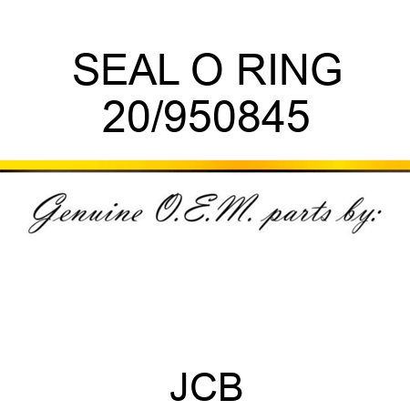 SEAL O RING 20/950845