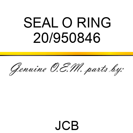 SEAL O RING 20/950846