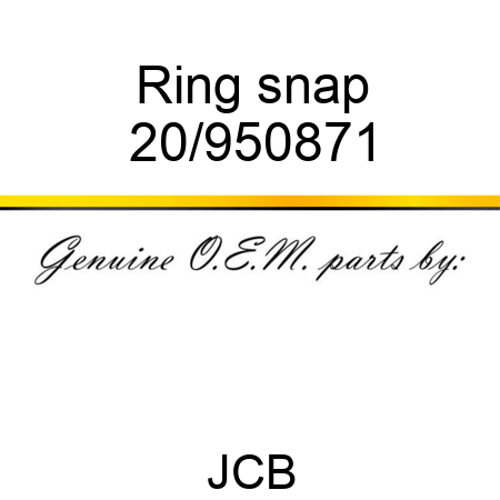 Ring snap 20/950871