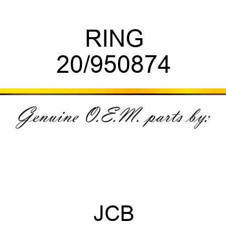 RING 20/950874