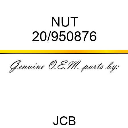 NUT 20/950876