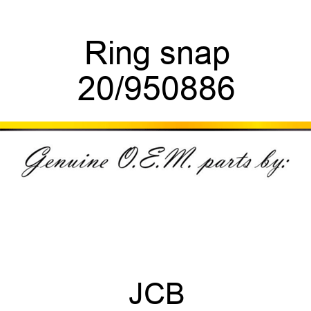 Ring snap 20/950886