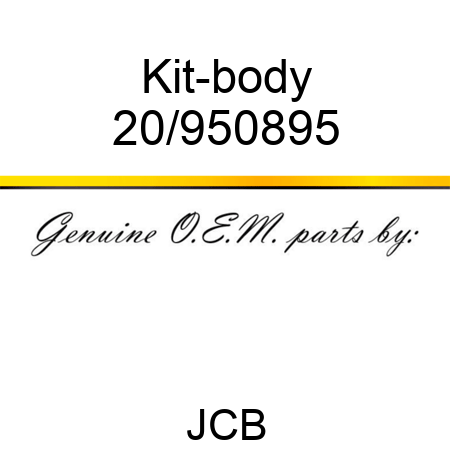 Kit-body 20/950895