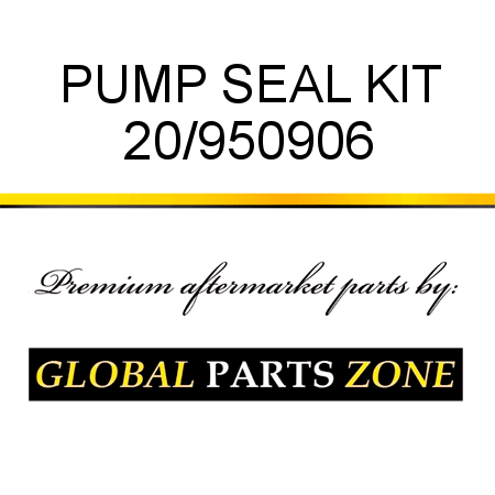 PUMP SEAL KIT 20/950906