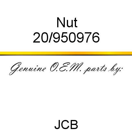 Nut 20/950976
