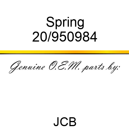 Spring 20/950984