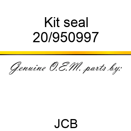 Kit seal 20/950997