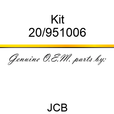 Kit 20/951006