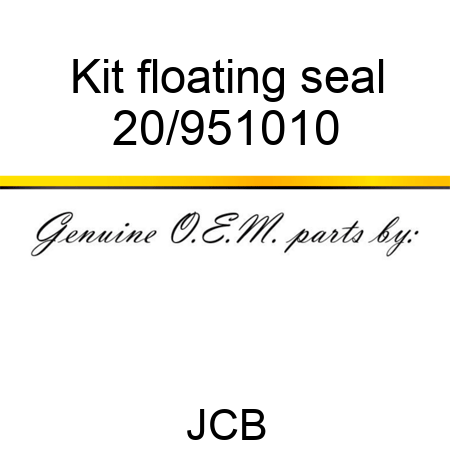 Kit floating seal 20/951010