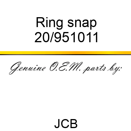 Ring snap 20/951011