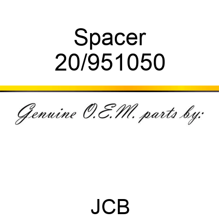 Spacer 20/951050