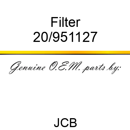 Filter 20/951127