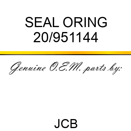 SEAL ORING 20/951144
