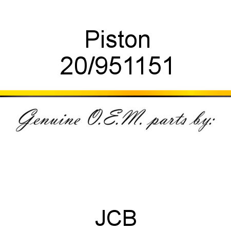 Piston 20/951151