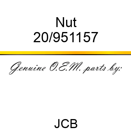 Nut 20/951157