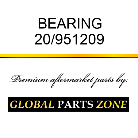 BEARING 20/951209