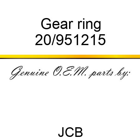 Gear ring 20/951215