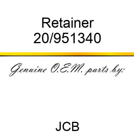 Retainer 20/951340