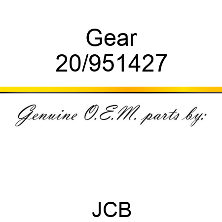 Gear 20/951427