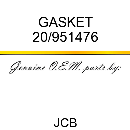 GASKET 20/951476