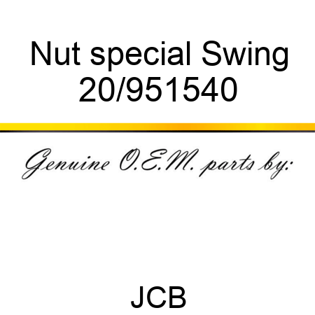 Nut special Swing 20/951540