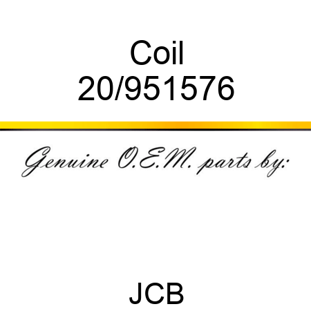 Coil 20/951576