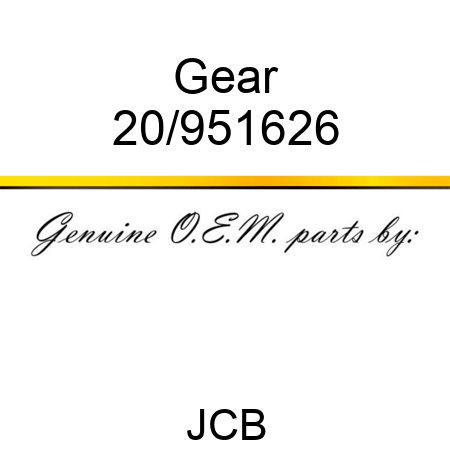 Gear 20/951626