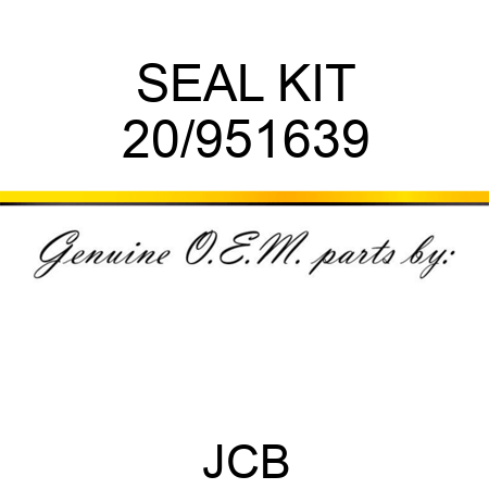 SEAL KIT 20/951639