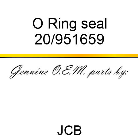 O Ring seal 20/951659