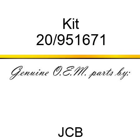 Kit 20/951671