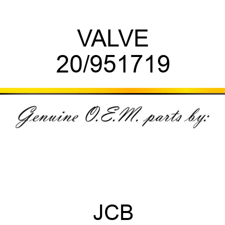 VALVE 20/951719