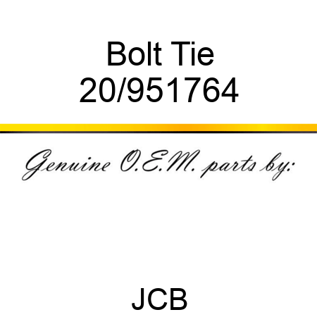 Bolt Tie 20/951764
