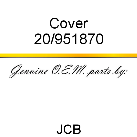 Cover 20/951870