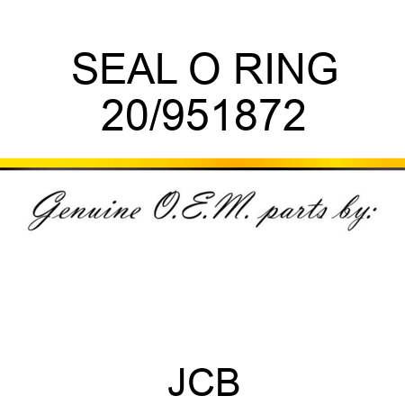 SEAL O RING 20/951872
