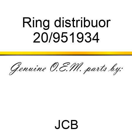 Ring distribuor 20/951934