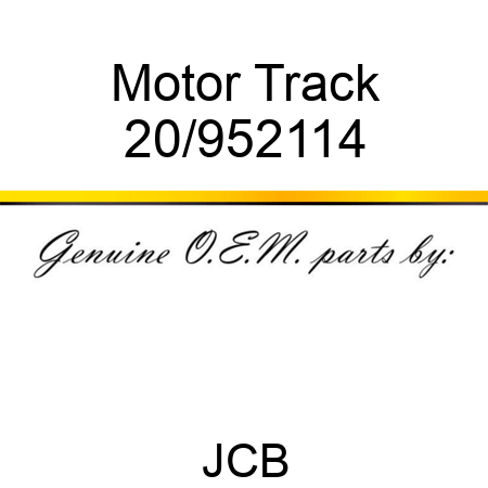 Motor Track 20/952114