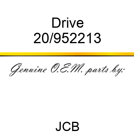 Drive 20/952213