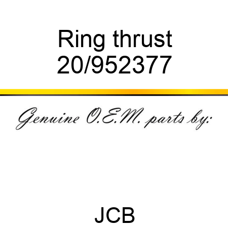 Ring thrust 20/952377