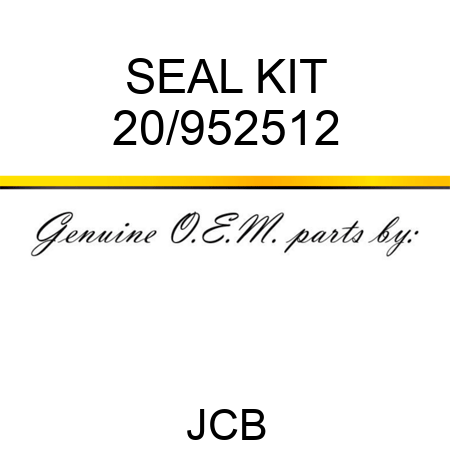 SEAL KIT 20/952512