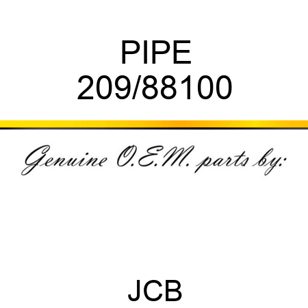 PIPE 209/88100