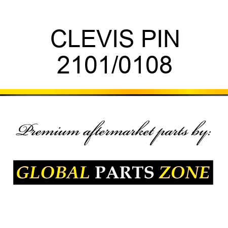 CLEVIS PIN 2101/0108