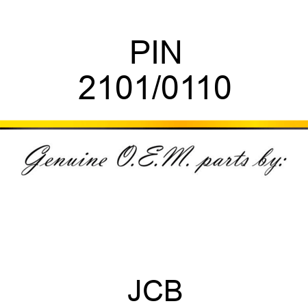 PIN 2101/0110