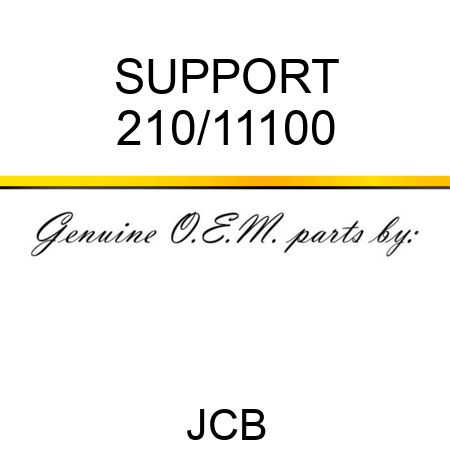 SUPPORT 210/11100