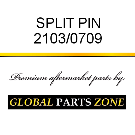 SPLIT PIN 2103/0709