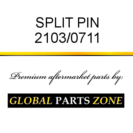 SPLIT PIN 2103/0711