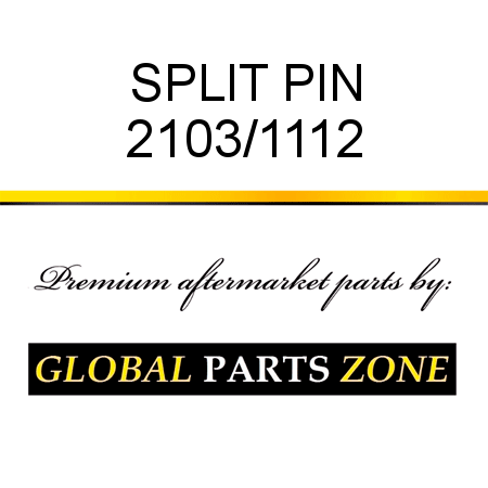 SPLIT PIN 2103/1112