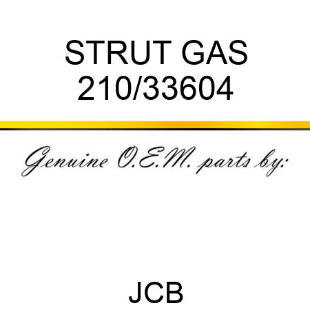 STRUT GAS 210/33604
