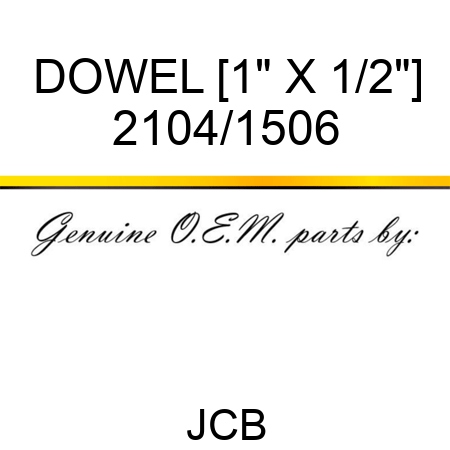 DOWEL [1